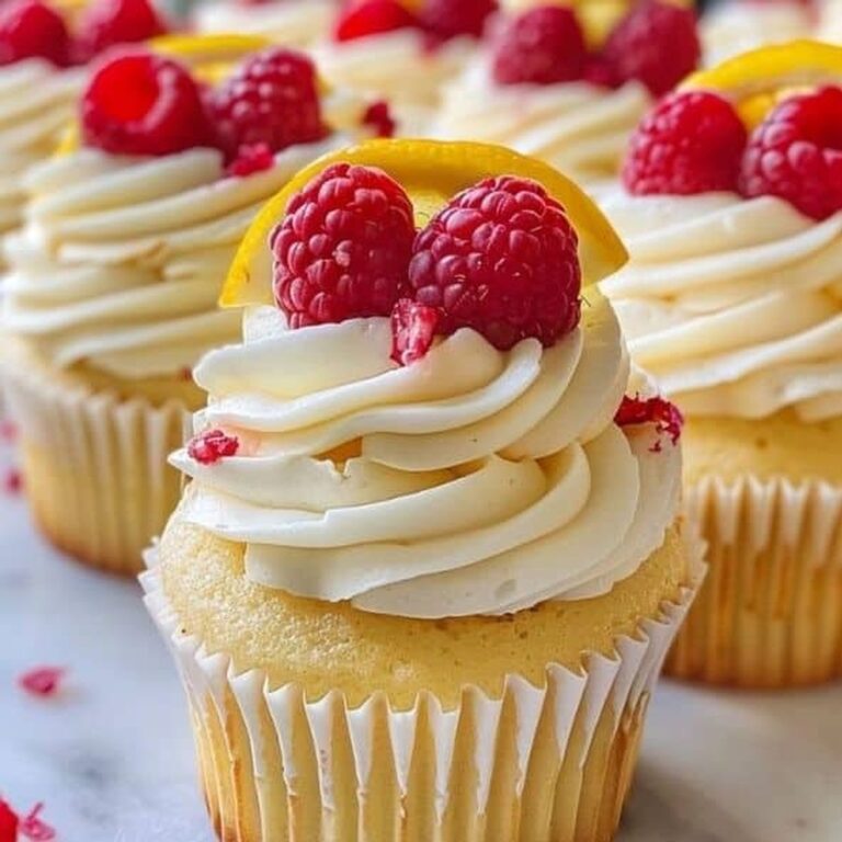 Raspberry Lemon Heaven Cupcakes Recipe