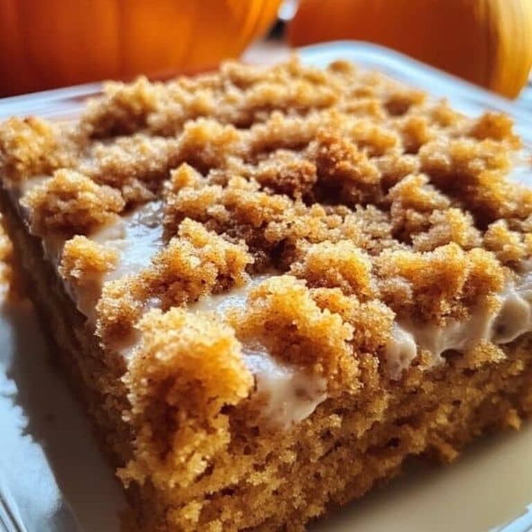Pumpkin Spice Crumb Cake Recipe