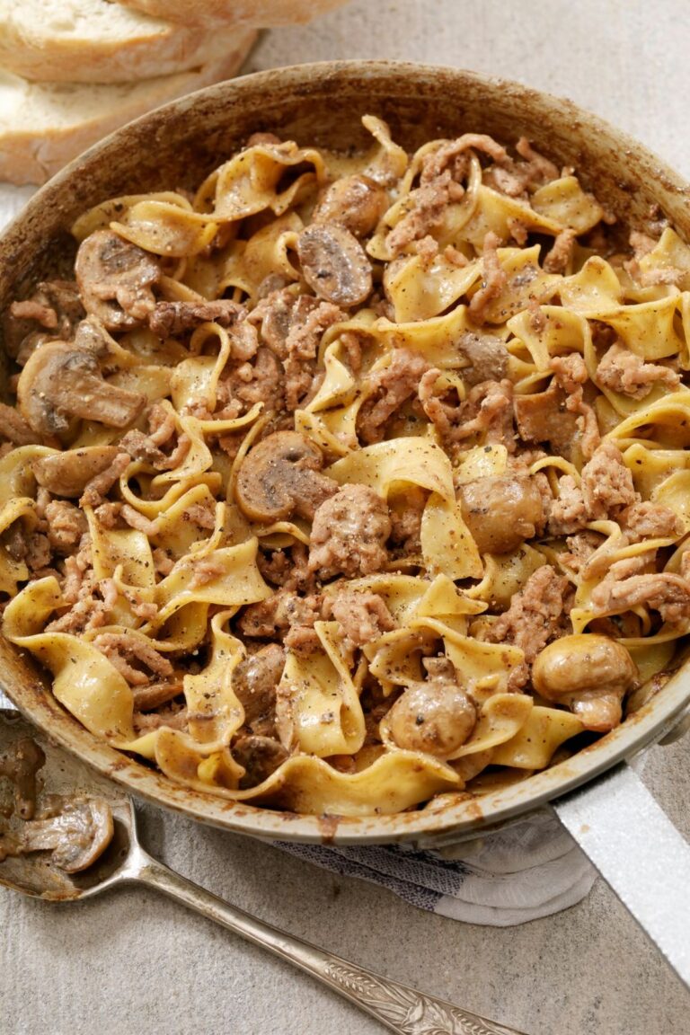 Mushroom Stroganoff Recipe