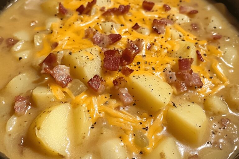 Crock Pot Crack Potato Soup Recipe