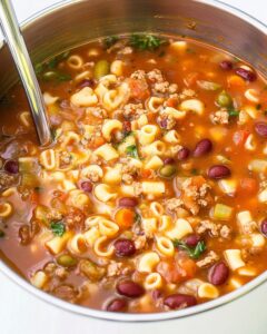 Italian Pasta Fagioli Soup Recipe