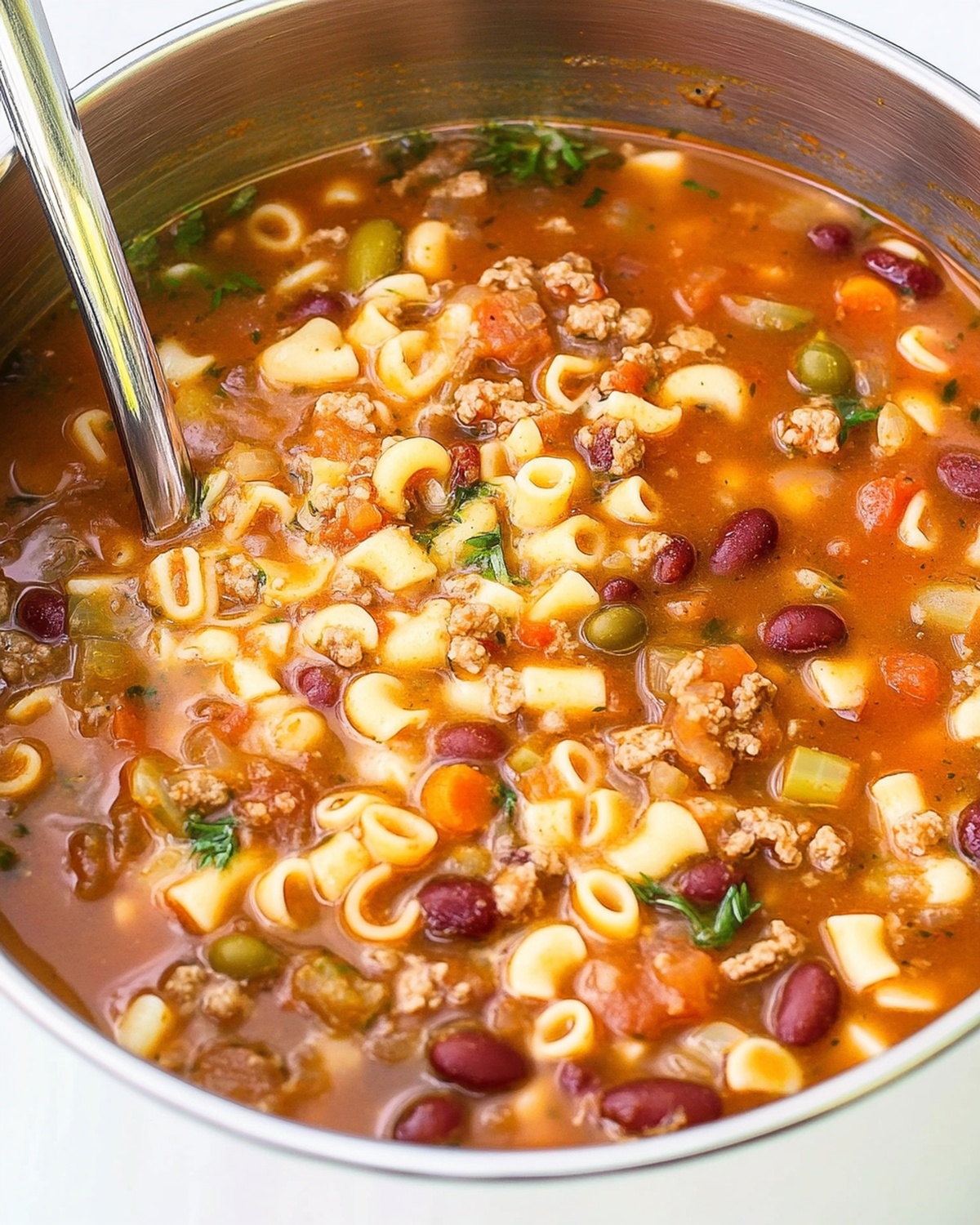 Italian Pasta Fagioli Soup Recipe