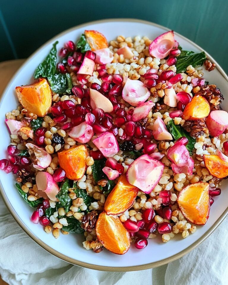 Winter Pomegranate and Grain Salad Recipe