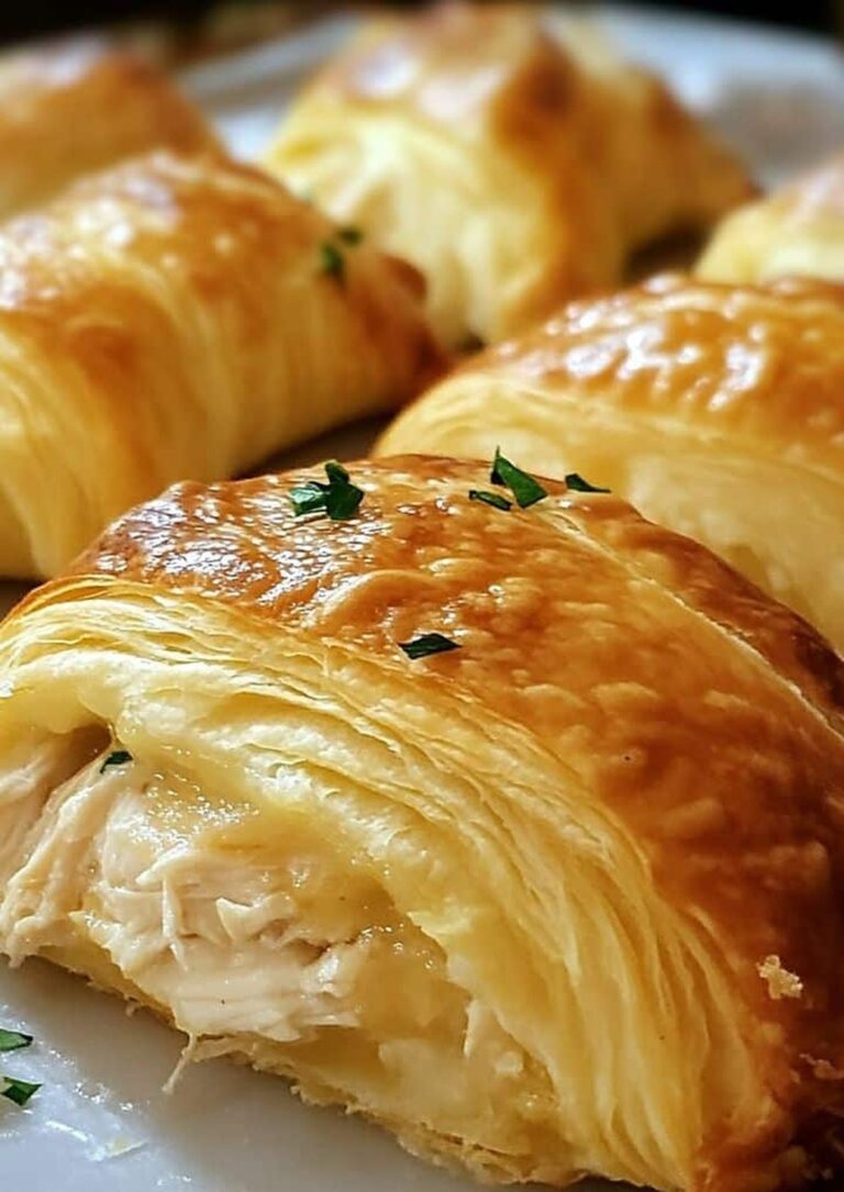 Chicken Stuffed Crescent Rolls Recipe