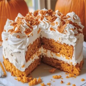 Pumpkin Patch Poke Cake Recipe