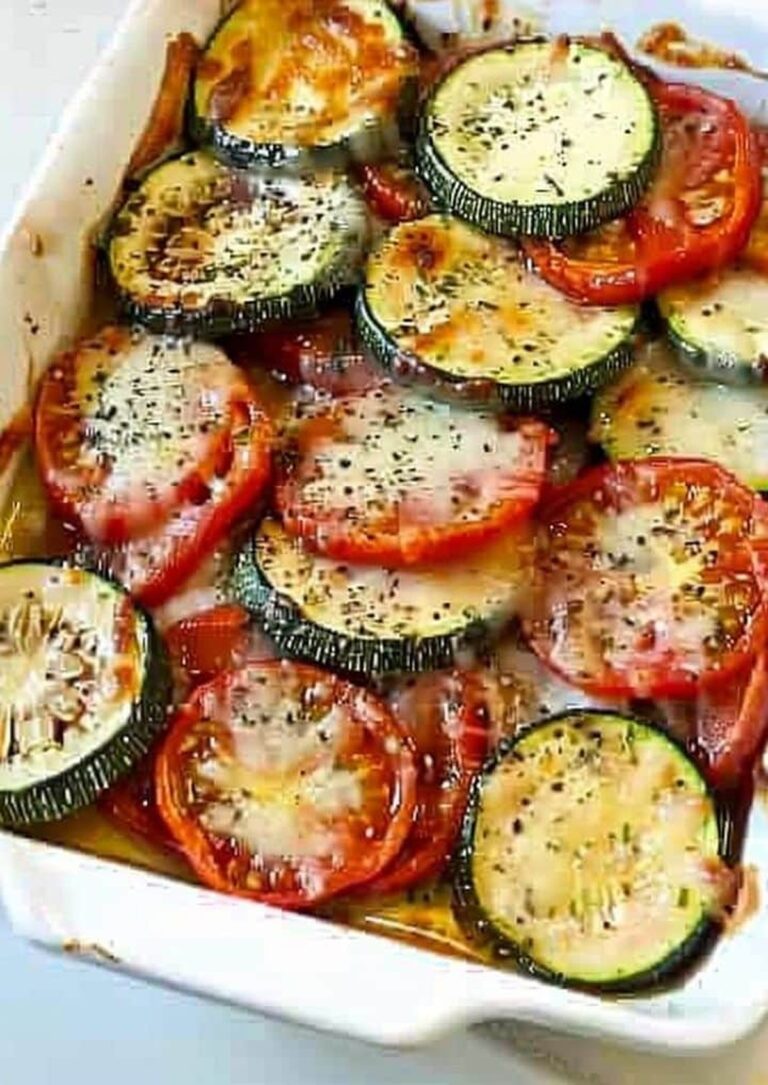 Zucchini Tomato Bake Recipe