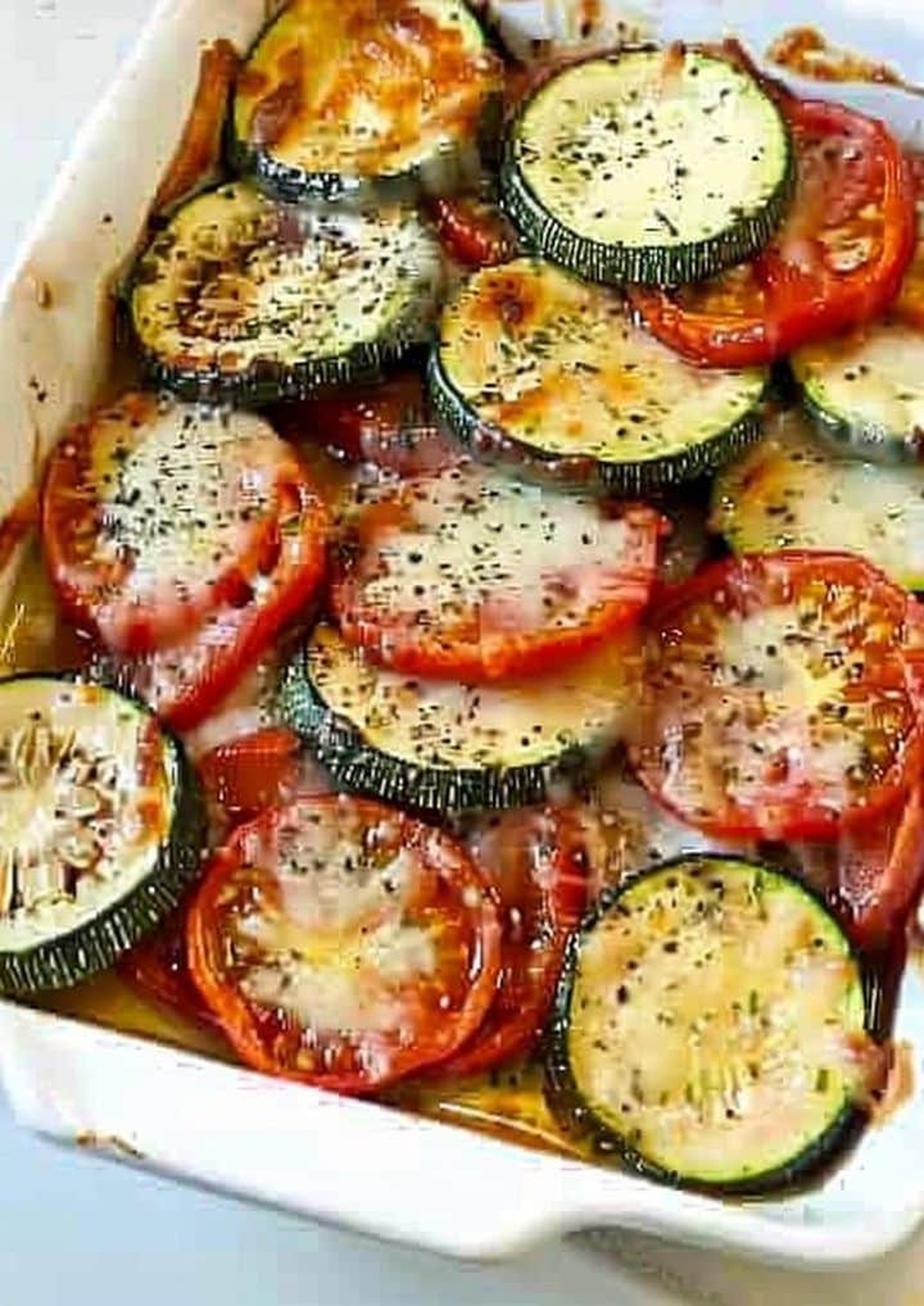 Zucchini Tomato Bake Recipe