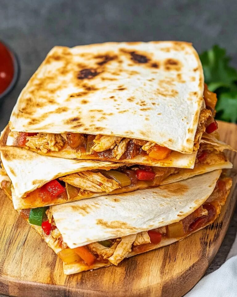 Chicken Fajita Quesadillas Recipe