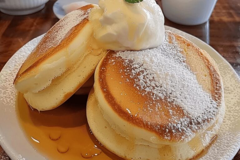 Fluffy Japanese Pancakes Recipe