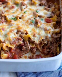 Beef Lombardi Casserole Recipe
