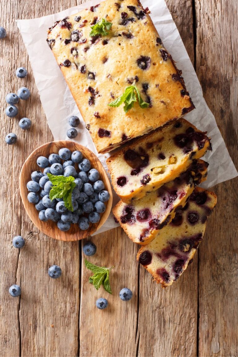 Blueberry Loaf Cake Recipe