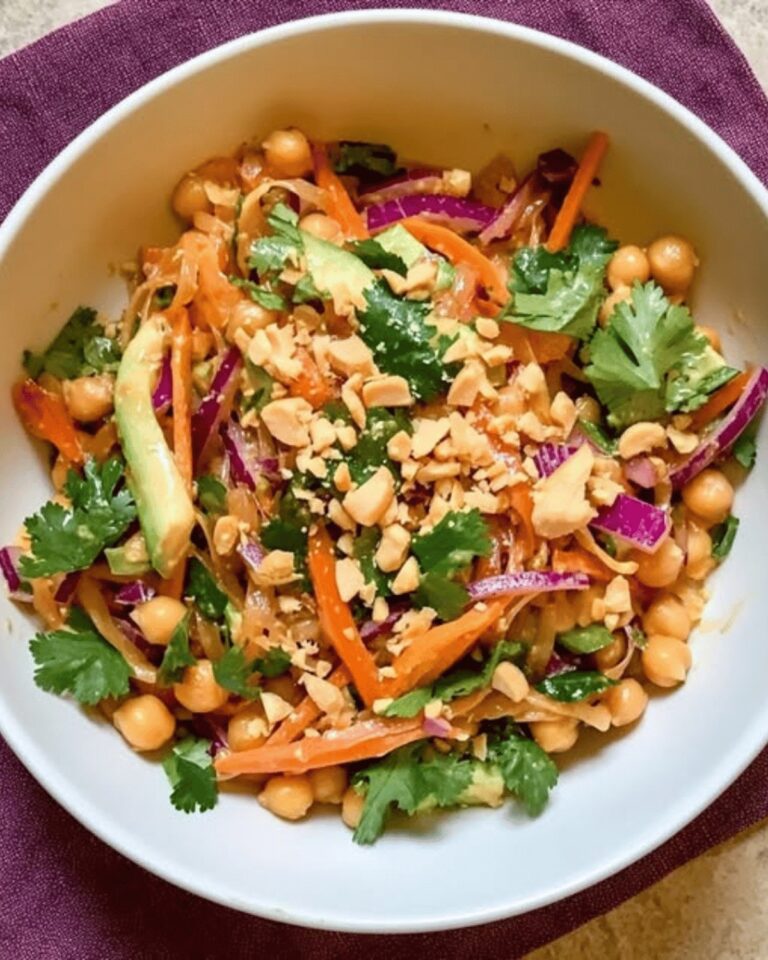 Crunchy Thai Chickpea Salad Recipe
