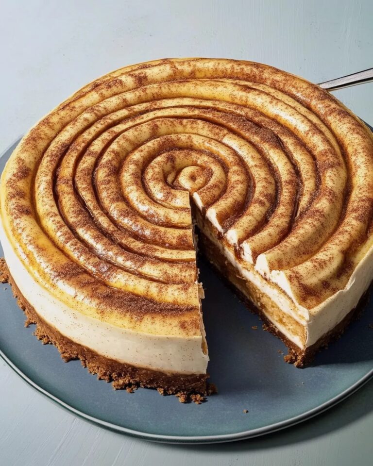 Cinnamon Roll Cheesecake Recipe
