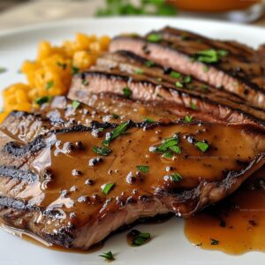 Cajun Steak With Apricot Orange Glaze Recipe