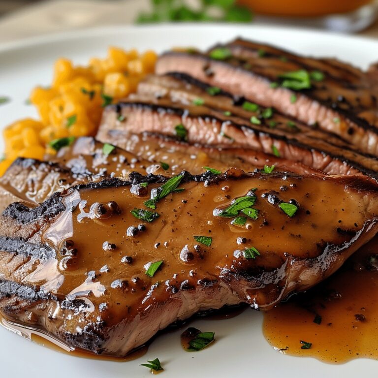 Cajun Steak With Apricot Orange Glaze Recipe
