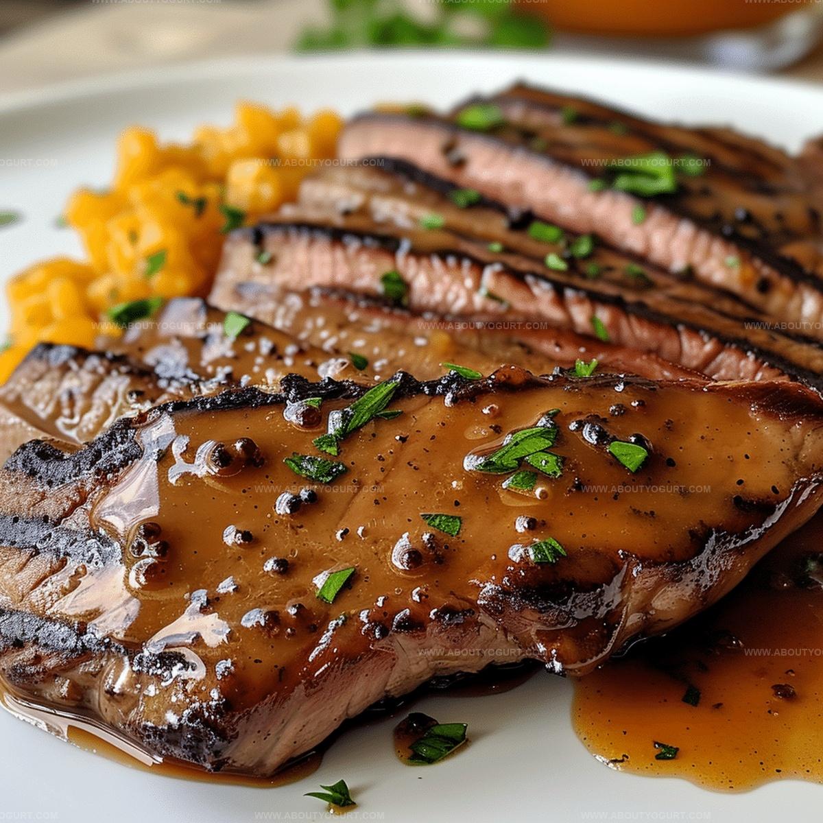 Cajun Steak With Apricot Orange Glaze Recipe