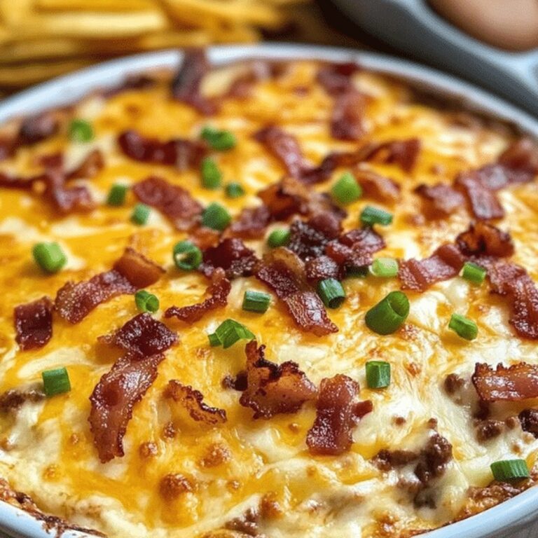 Bbq Bacon Cheeseburger Dip Recipe
