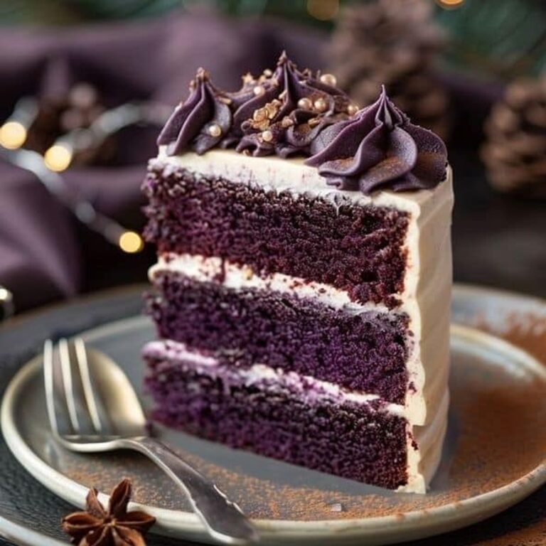 Royal Purple Velvet Cake Recipe