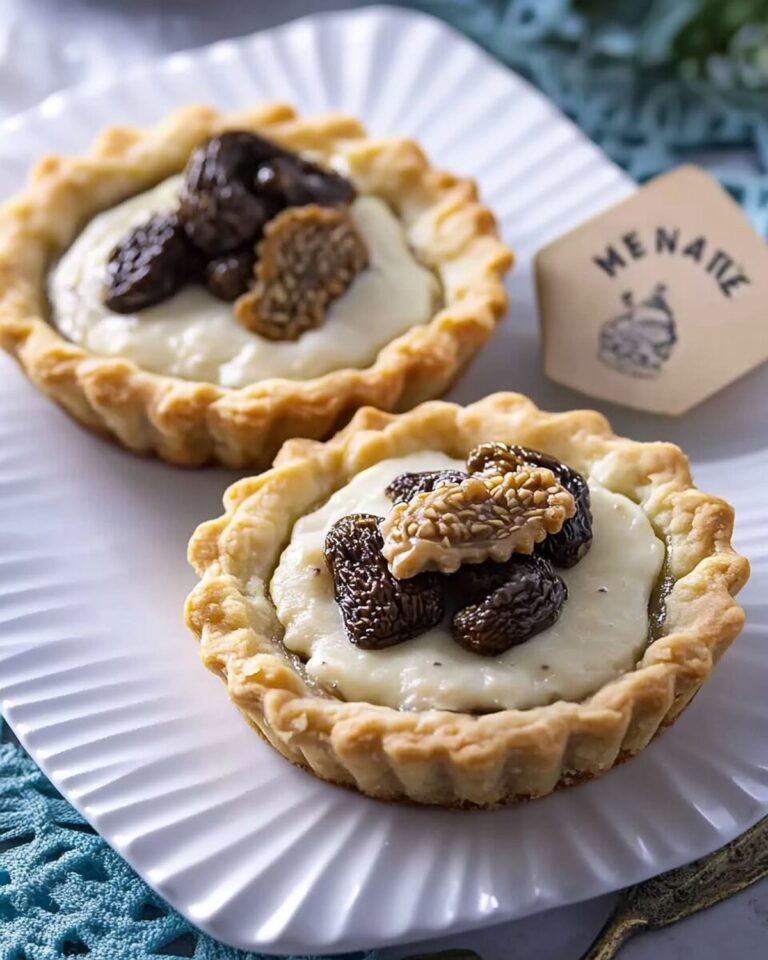 Heavenly Morel Tarts Recipe