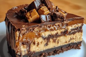 Caramel Brownie Cheesecake Recipe