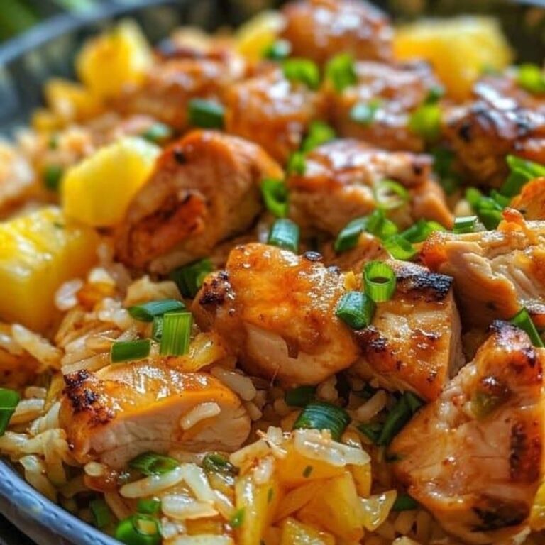 Islander Pineapple Chicken and Rice Recipe