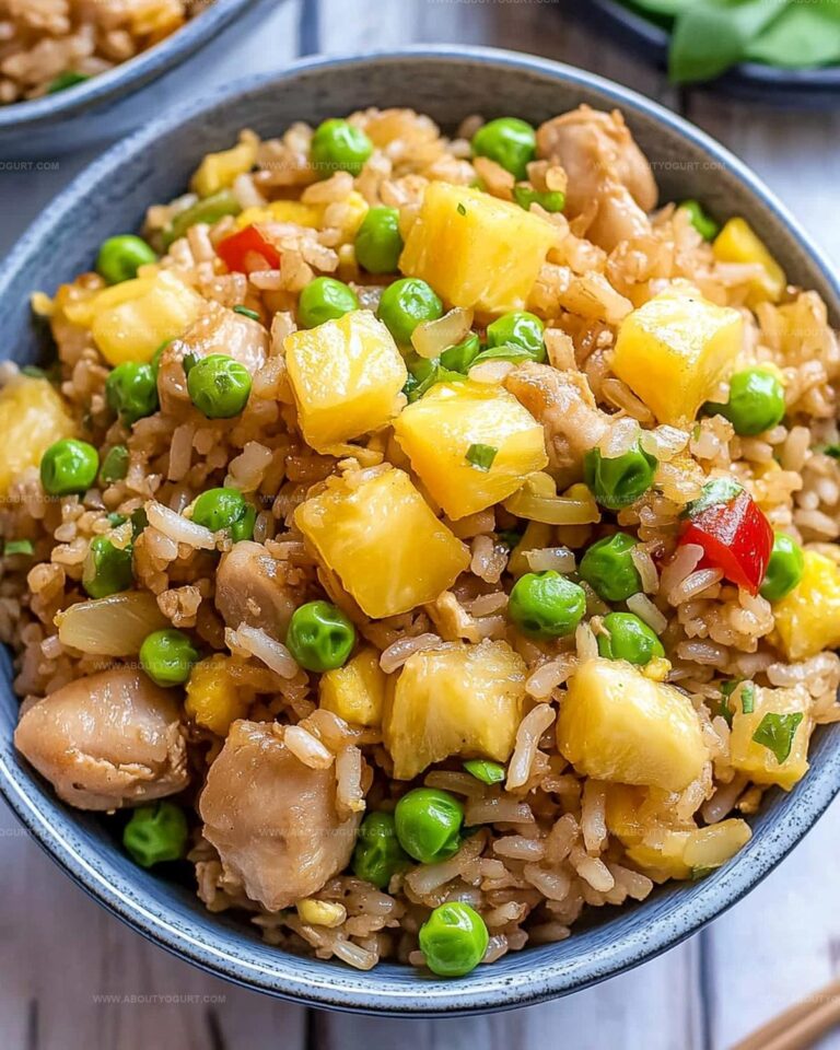 Pineapple Chicken Fried Rice Recipe