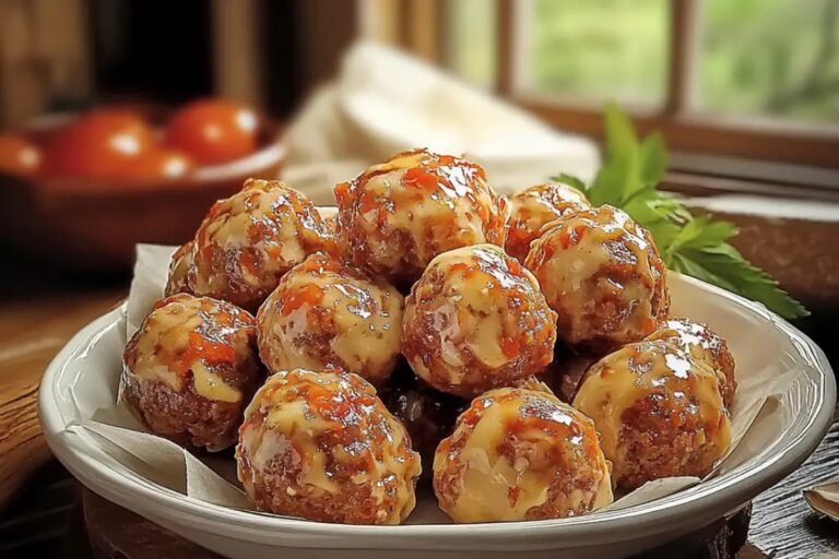 Rotel Cream Cheese Sausage Balls Recipe