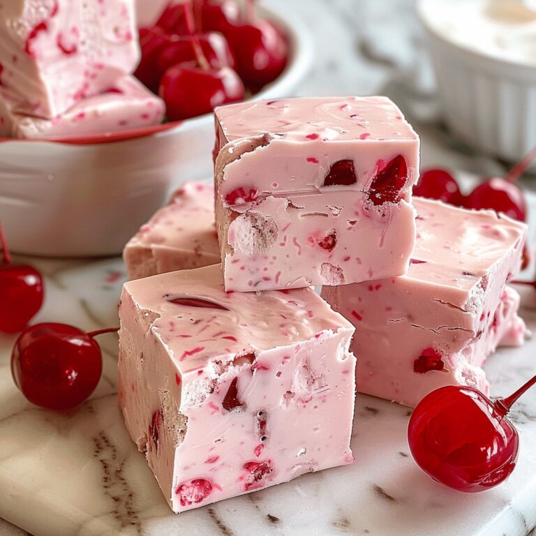 No-Bake Cherry Fudge Recipe