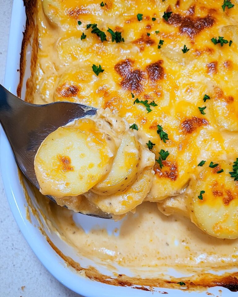 Easy Cheesy Scalloped Potatoes Recipe