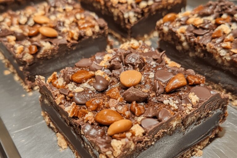 Homemade Crunch Bars Recipe
