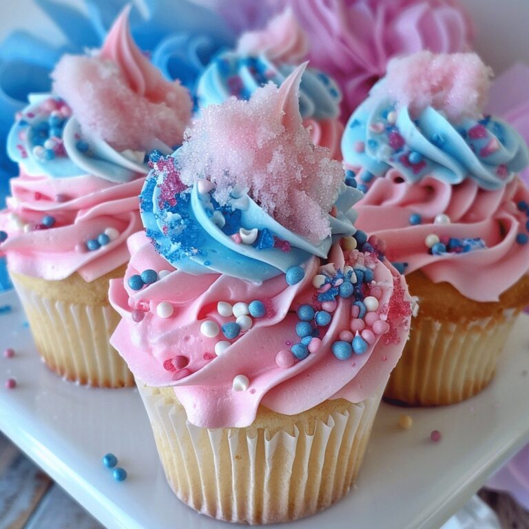 Cotton Candy Cupcakes Recipe