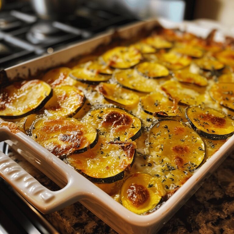 Zucchini Gratin With Yellow Squash Recipe
