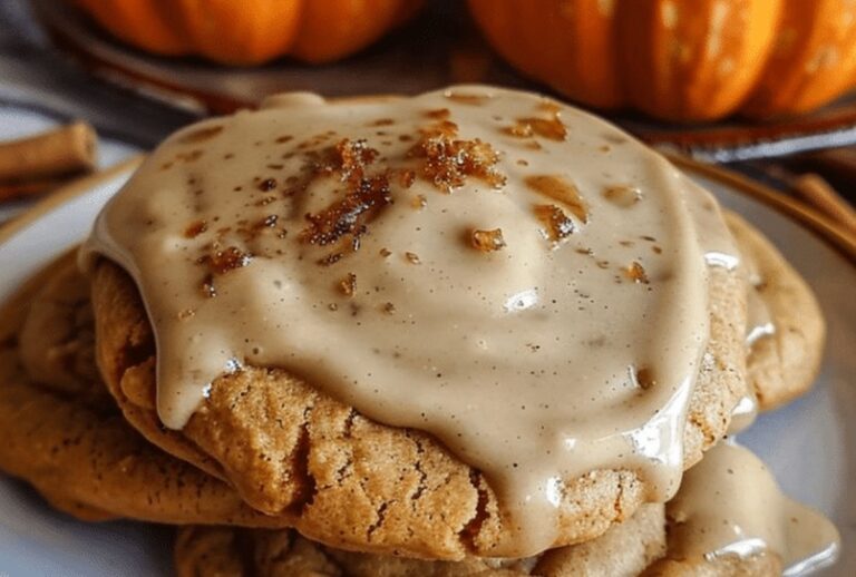 Autumnal Pumpkin Cookies With Brown Butter Icing Recipe