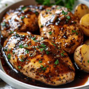 Balsamic Baked Chicken Breast Recipe