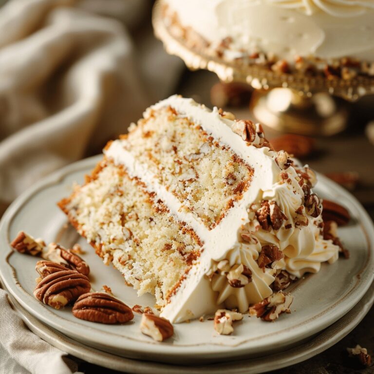 Butter Pecan Cake Recipe