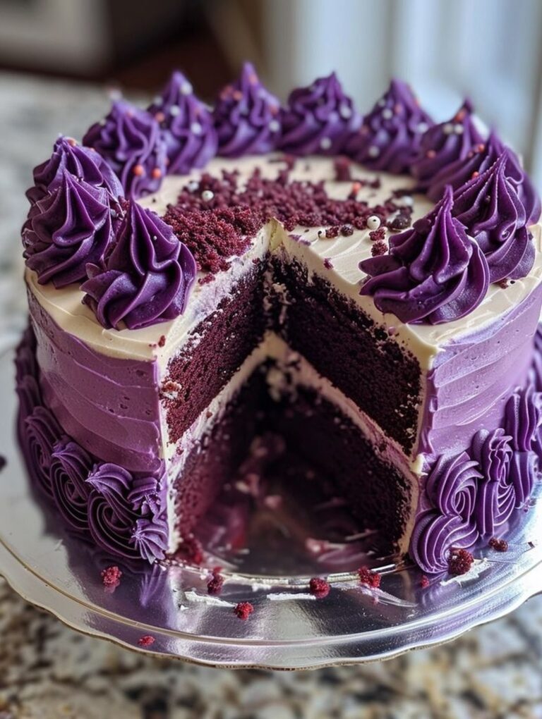 Purple Velvet Cake Recipe
