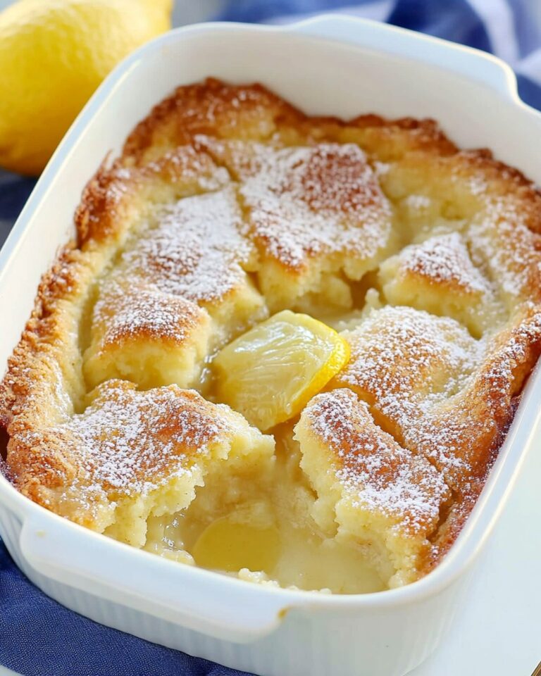 Magic Lemon Cobbler Recipe