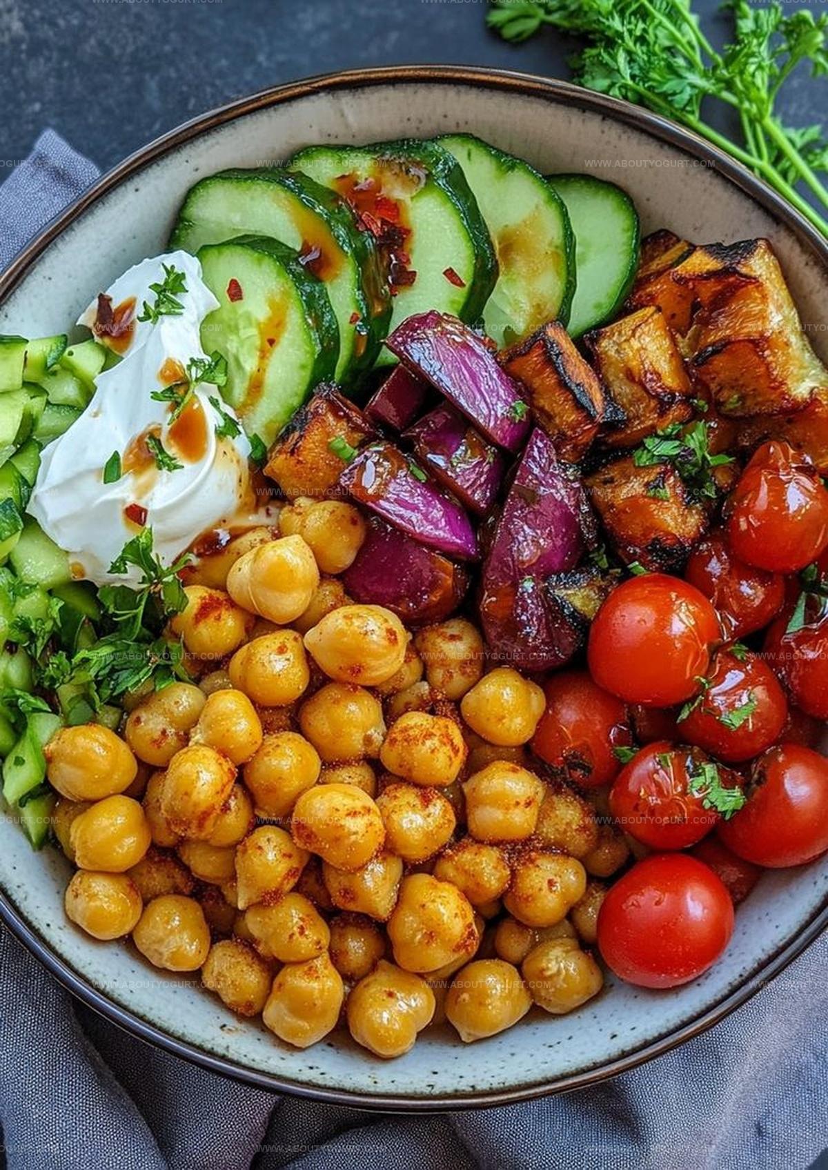 Roasted Chickpea & Veggie Bowl Recipe
