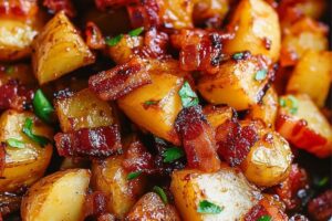 Honey Bacon Roasted Potatoes Recipe