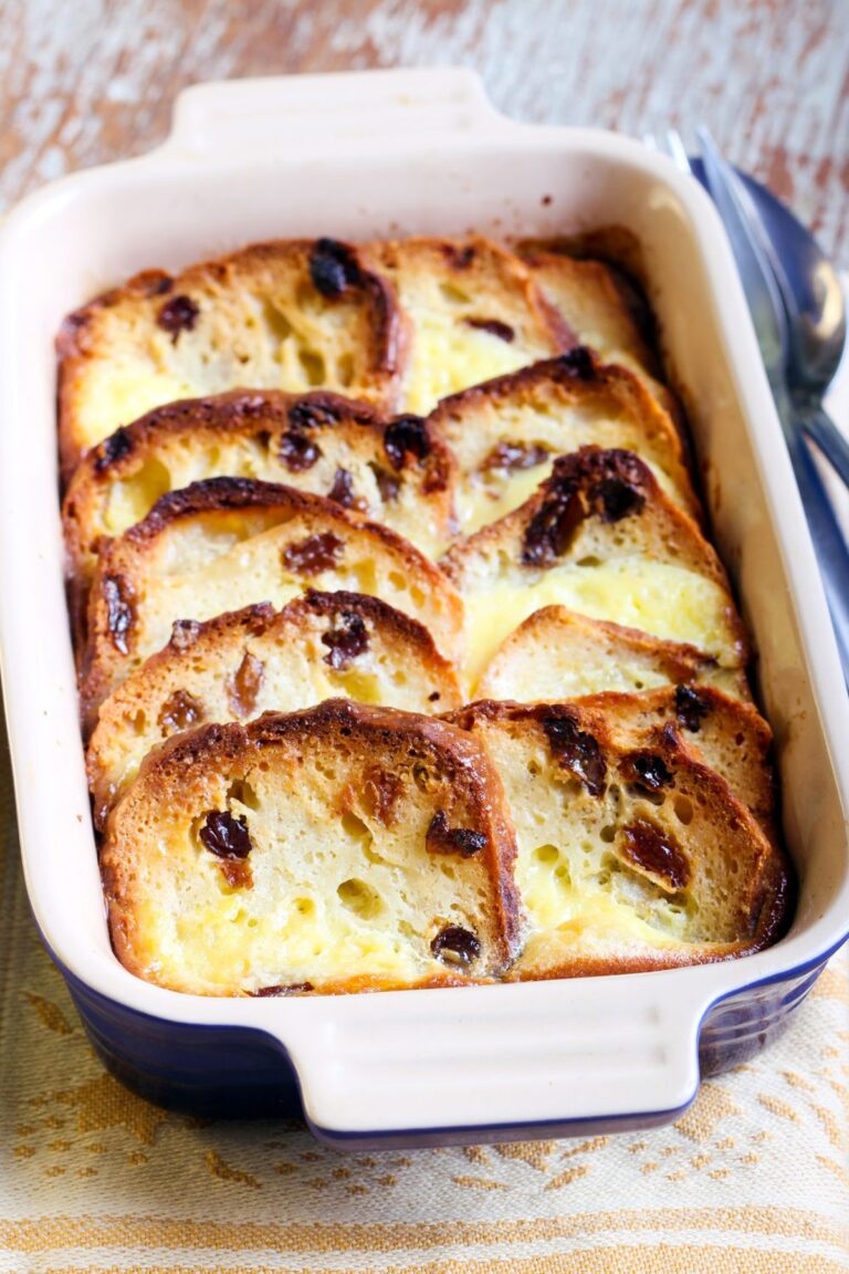 Panettone Bread And Butter Pudding Recipe