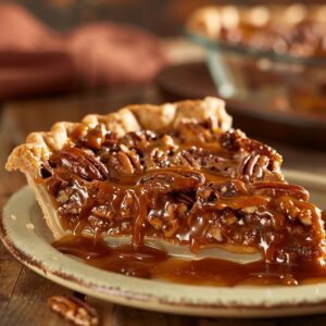 Caramel Pecan Delight Pie Recipe