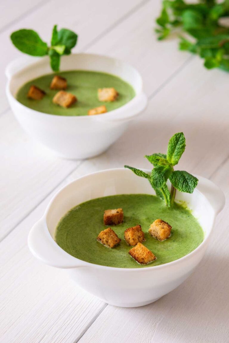 Pea And Mint Soup Recipe