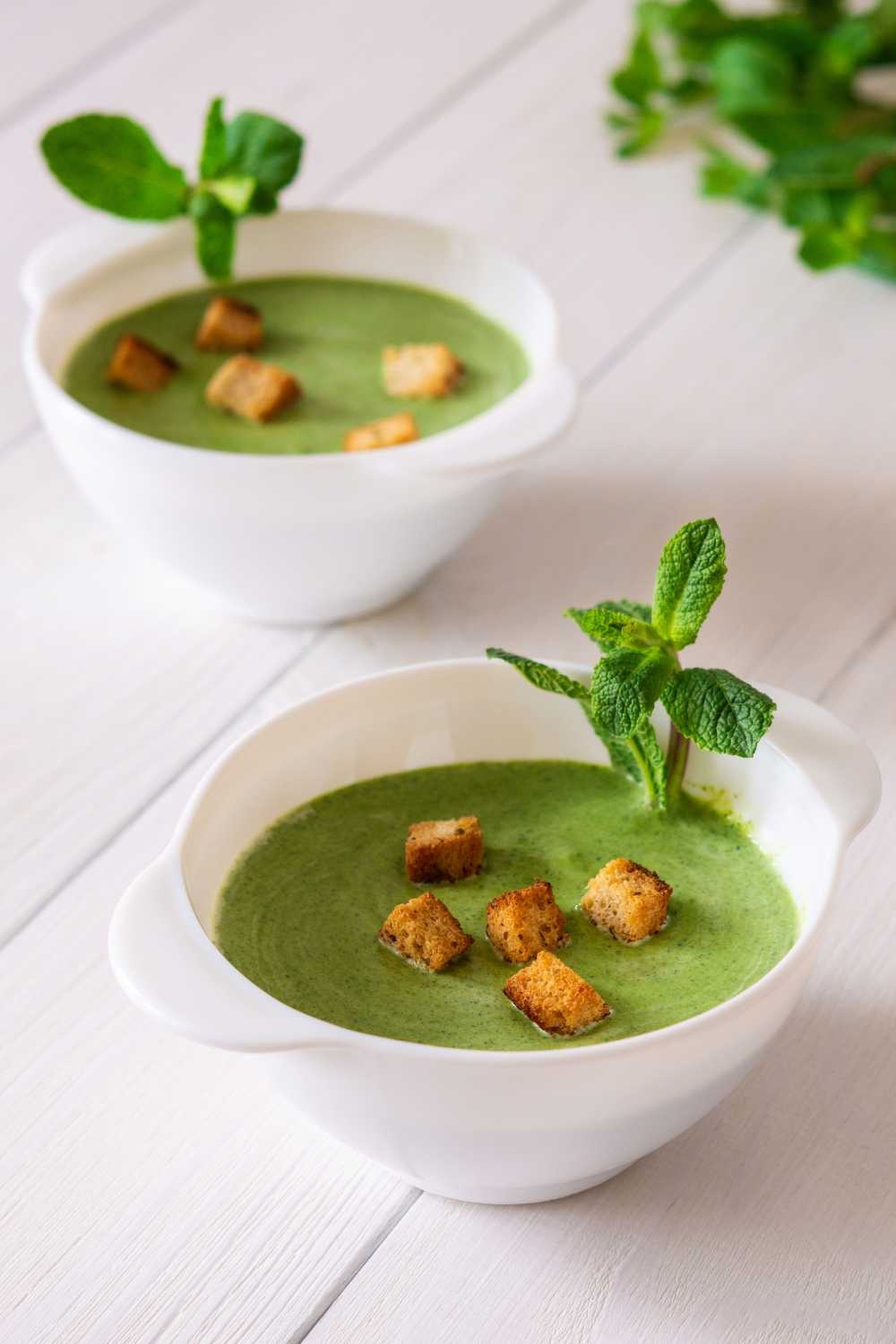 Pea And Mint Soup Recipe