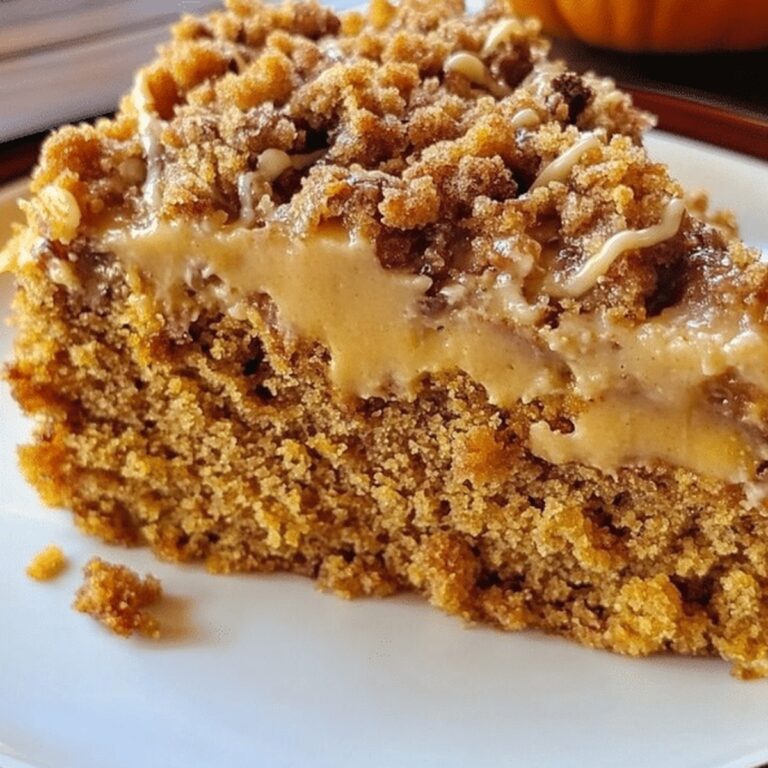 Pumpkin Streusel Coffee Cake Recipe