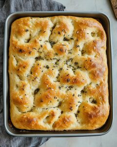 Easy Homemade Focaccia Bread Recipe
