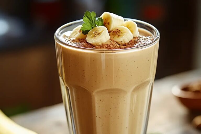 Peanut Butter Banana Smoothie Recipe