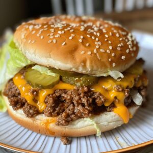 Big Mac Sloppy Joes Recipe