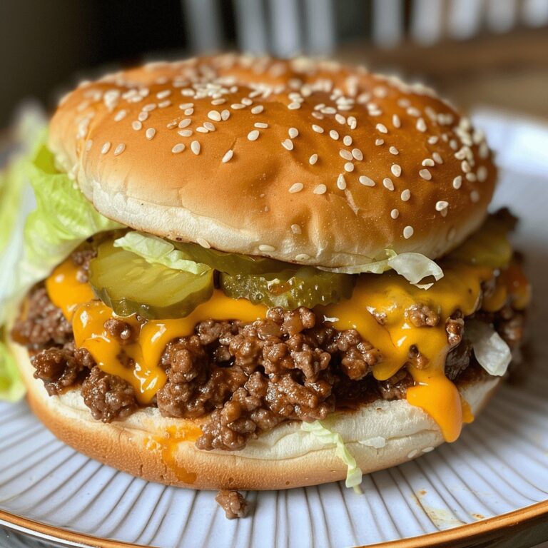 Big Mac Sloppy Joes Recipe