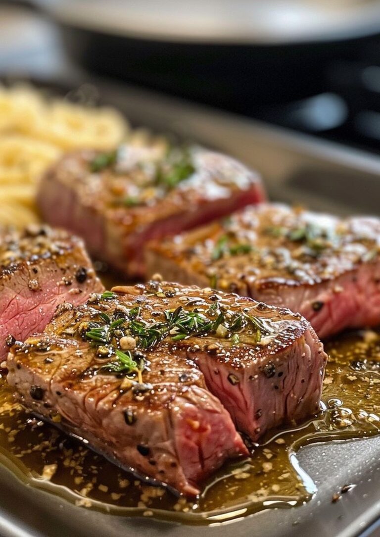 Classic Steak Au Poivre Recipe