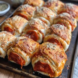 Pepperoni Pizza Rolls Recipe